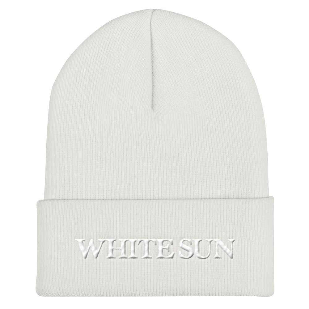 White Sun Beanie (More Colors Available)