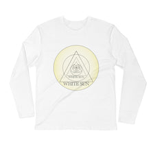 Load image into Gallery viewer, White Sun Logo Long Sleeve T-Shirt (Unisex)