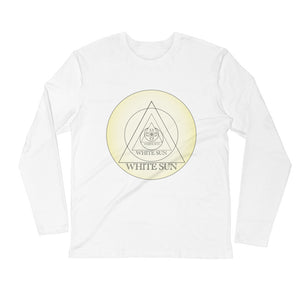 White Sun Logo Long Sleeve T-Shirt (Unisex)