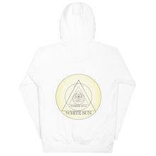 Load image into Gallery viewer, White Sun Unisex Hoodie